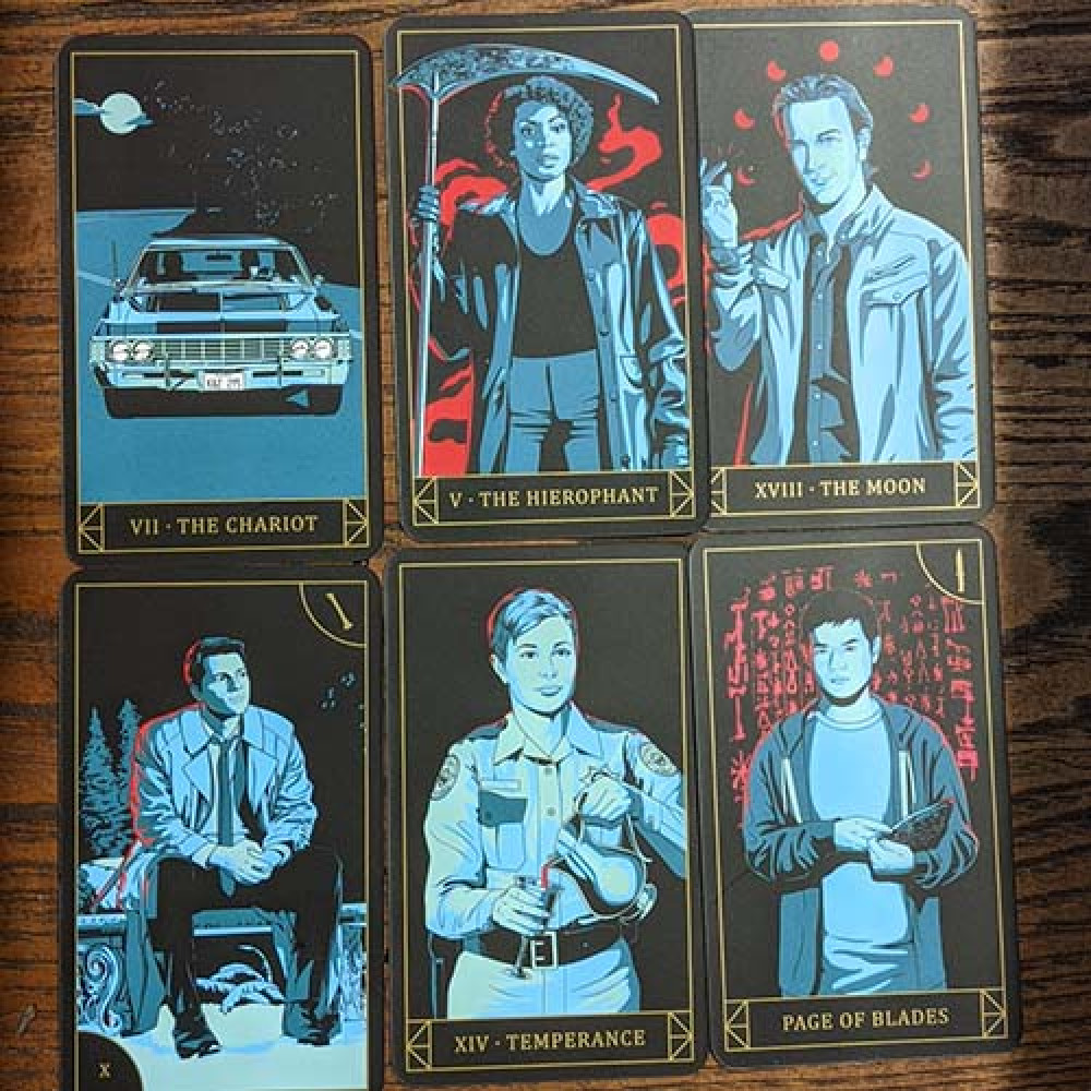 Supernatural Tarot Deck and Guidebook